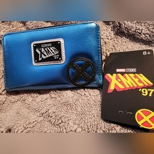 Loungefly X-Men '97 Metallic Blue Wallet